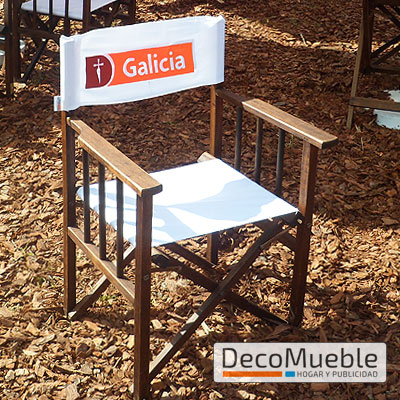 Sillón Director Plegable de Madera